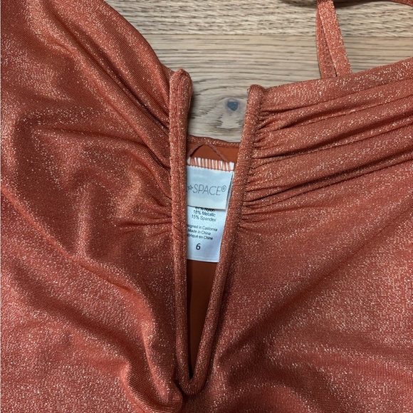 l*space Copper Shimmer One-Piece Swimsuit - Picture 3 of 5